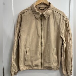 LV Louis Vuitton Blason Cotton Jacquard Blouson
